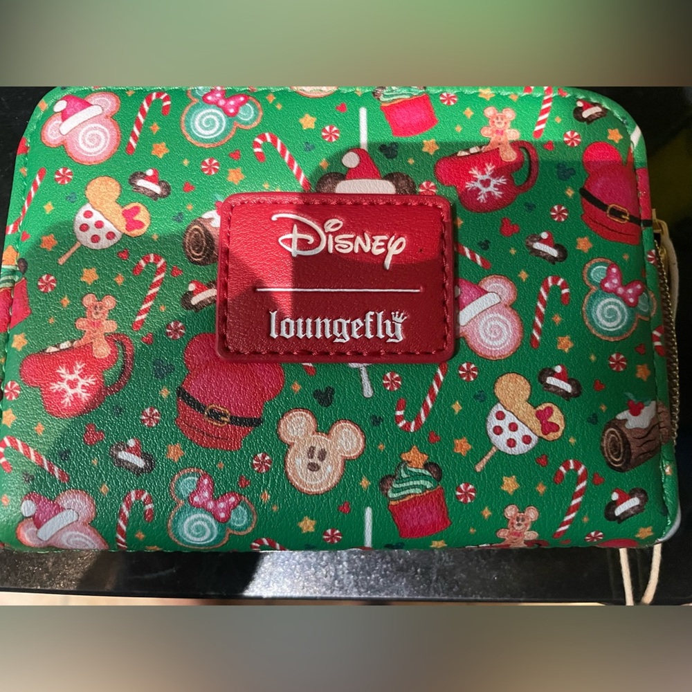 Loungefly Disney sweets and treats Christmas wallet